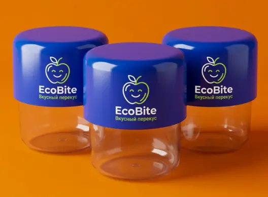 Ланч-боксы для детского бренда EcoBite
