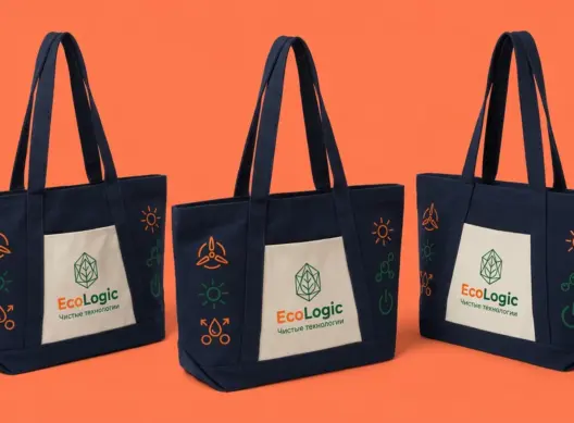 Шопперы для экологической компании EcoLogic