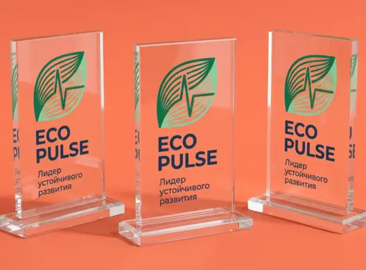 Стела ECO PULSE для экологического консалтинга